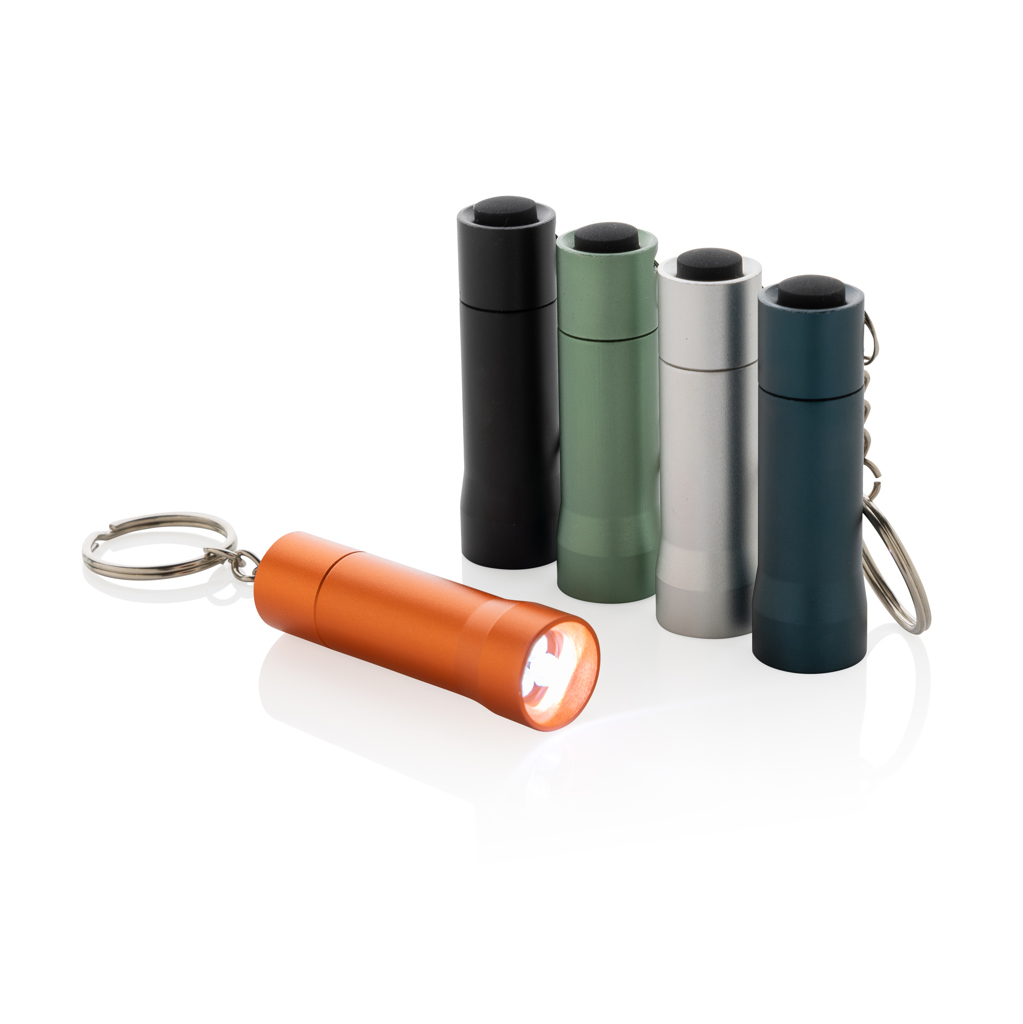 Linterna llavero de aluminio reciclado Flash RCS