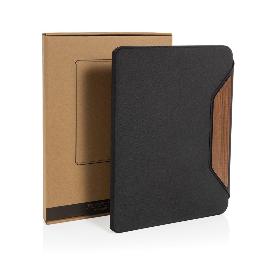 PortafolioTeri AWARE™ A4 en nogal y RPET