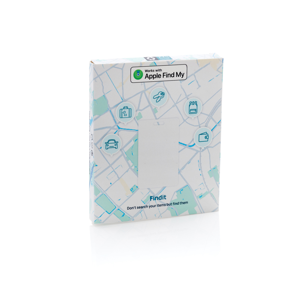 Tarjeta Findcard de plástico reciclado RCS