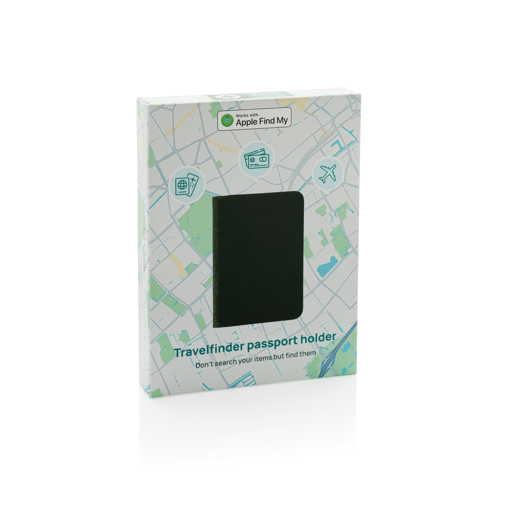 Porta pasaporte Trackmate poliéster RCS con localización