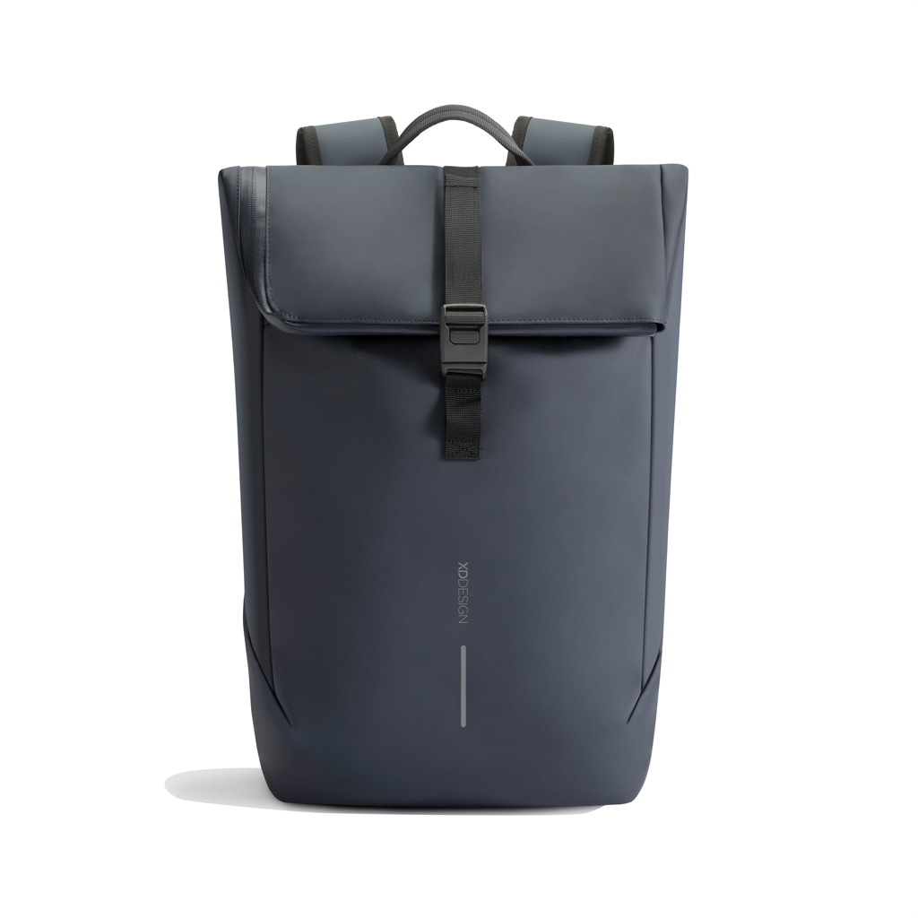 Mochila urbana resistente al agua con solapa
