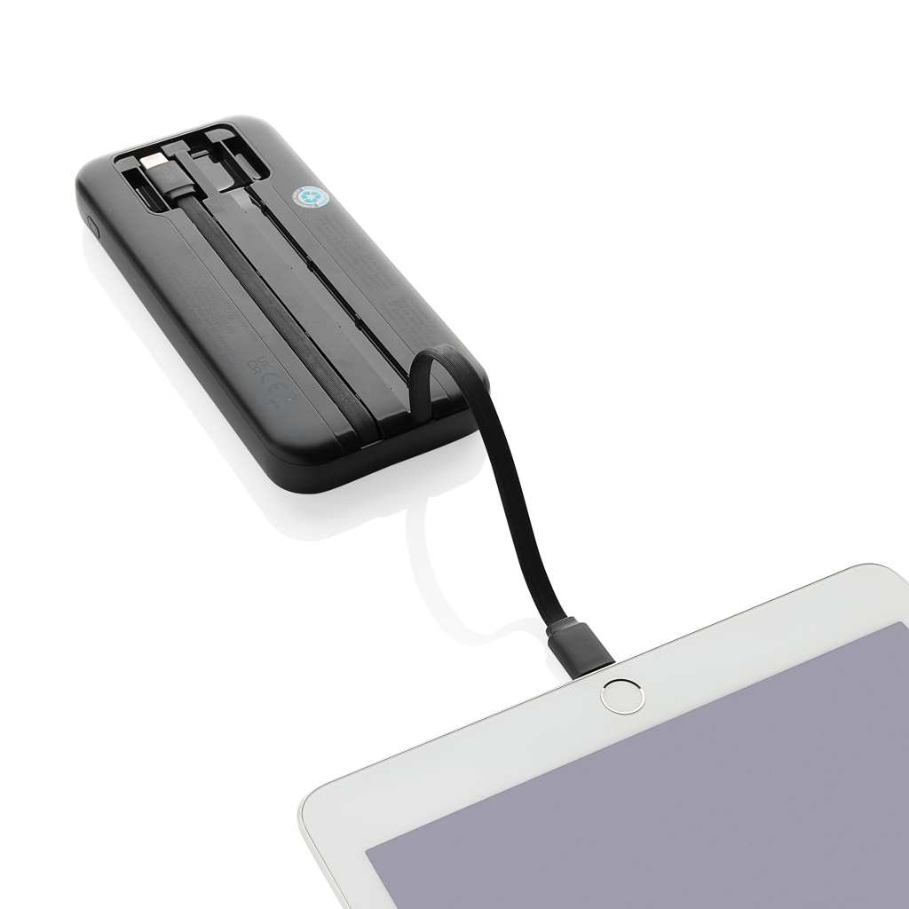 Powerbank Turbopack RCS 10.000 mAh cables integrados