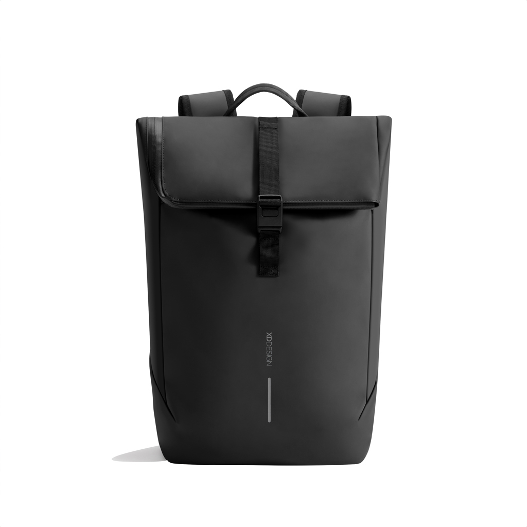 Mochila urbana resistente al agua con solapa