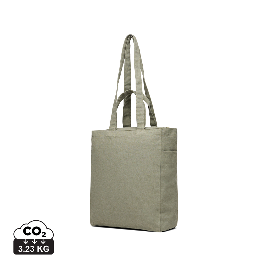 Bolsa con cremallera de lona reciclada VINGA Hilo AWARE™