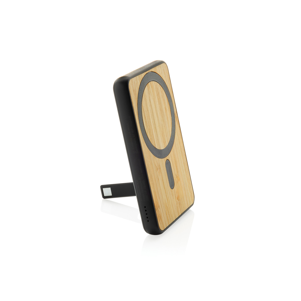 Powerbank magnático bambú Zen RCS rplastic 5.000 mAh