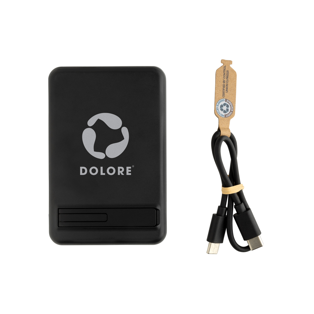 Powerbank magnático bambú Zen RCS rplastic 5.000 mAh