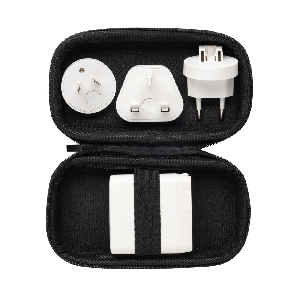 Cargador viaje de plástico Travel Charge Pro RCS con USB C