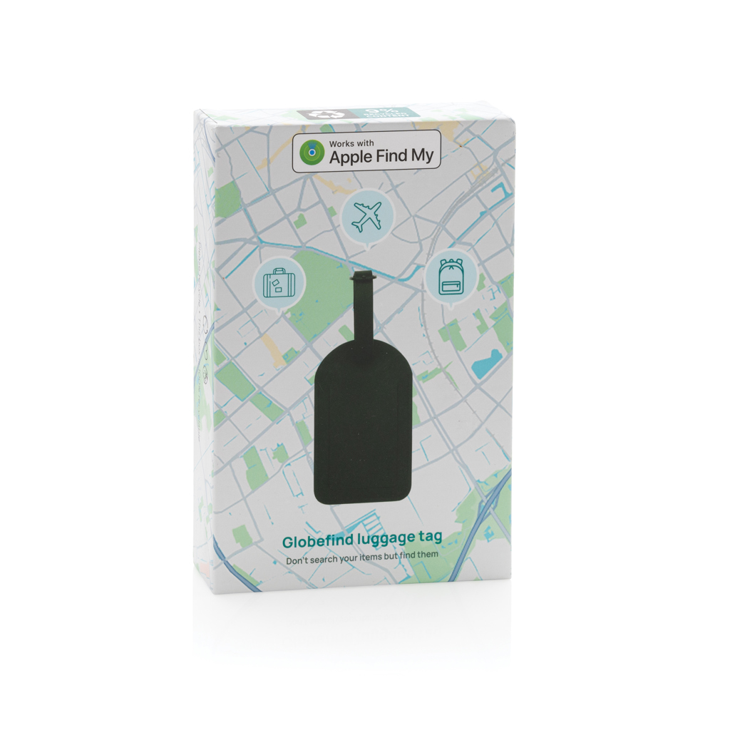 Etiqueta equipaje Globetrack RCS rPolyester con seguimiento