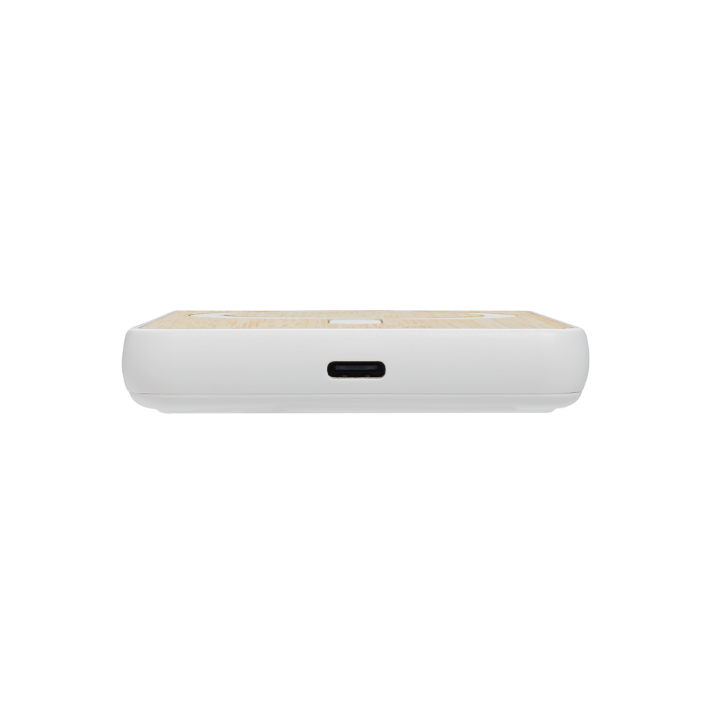 Powerbank magnático bambú Zen RCS rplastic 5.000 mAh