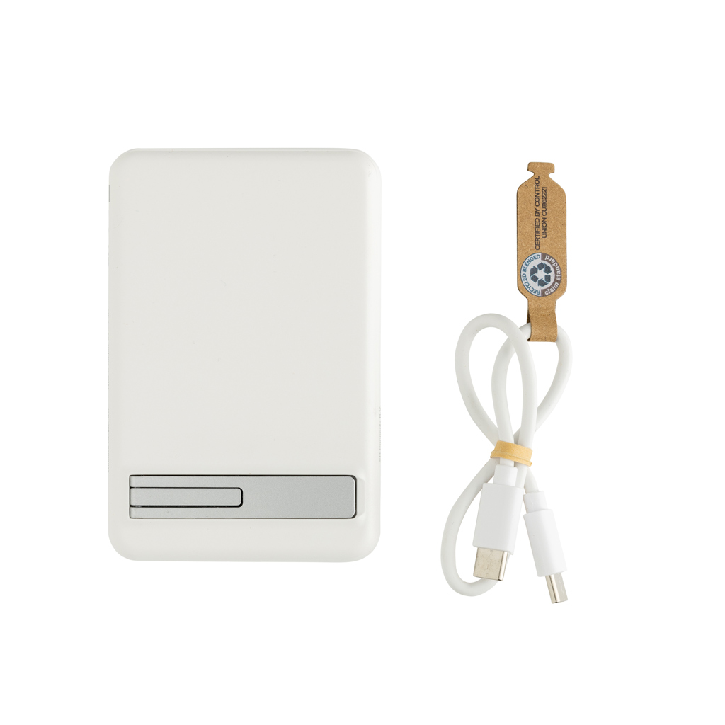Powerbank magnático bambú Zen RCS rplastic 5.000 mAh