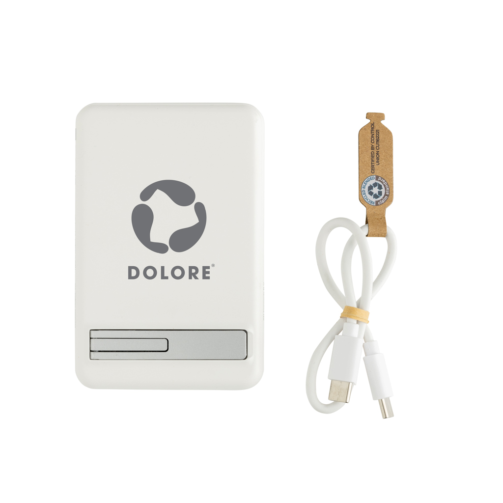 Powerbank magnático bambú Zen RCS rplastic 5.000 mAh
