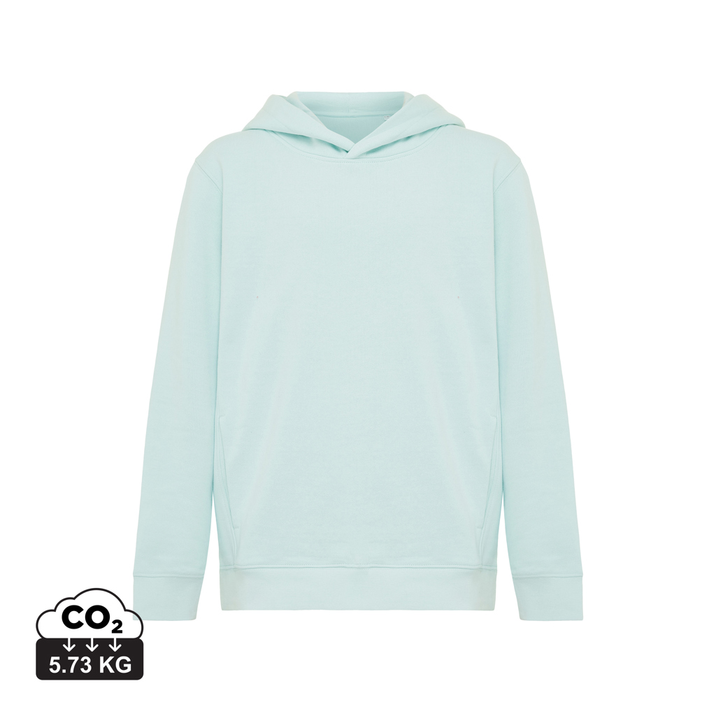Sudadera Iqoniq Yengo capucha de algodón reciclado niños