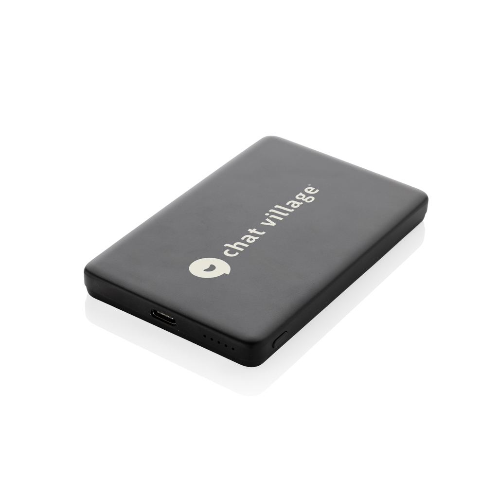 Powerbank Orion magnético 5000 mAh aluminio reciclado RCS