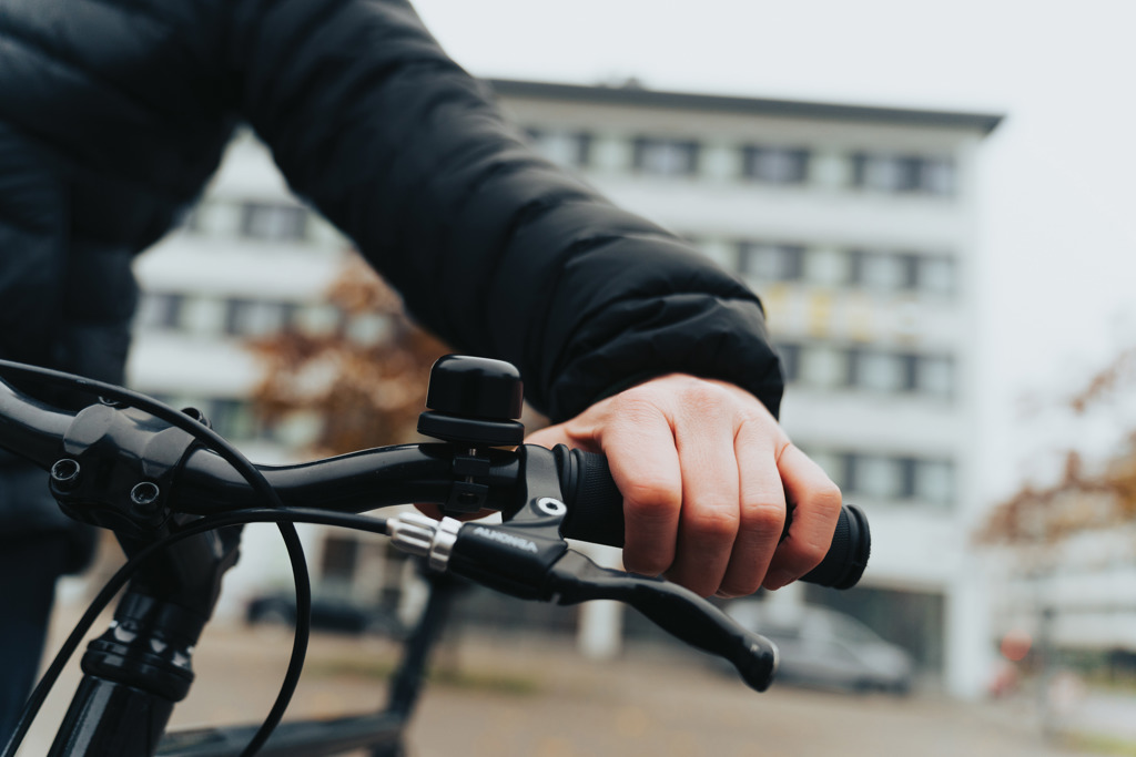 Timbre de bicicleta Pedalfinder con localizador