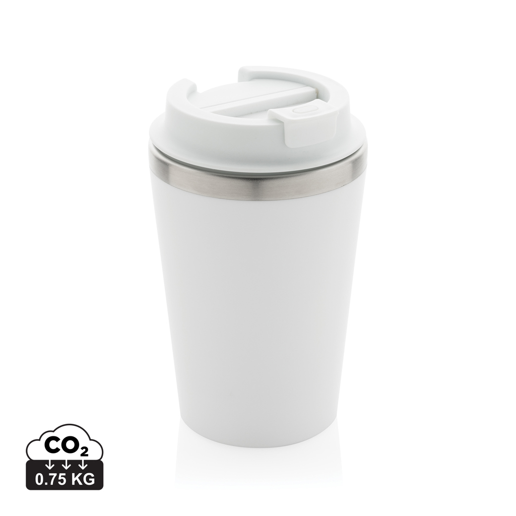 Taza de doble pared reciclado RCS Java 350 ml