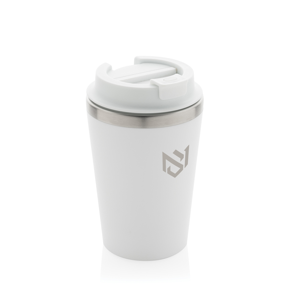 Taza de doble pared reciclado RCS Java 350 ml