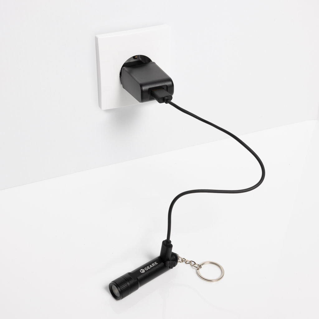 Linterna llavero ultra brillante y recargable Gear X