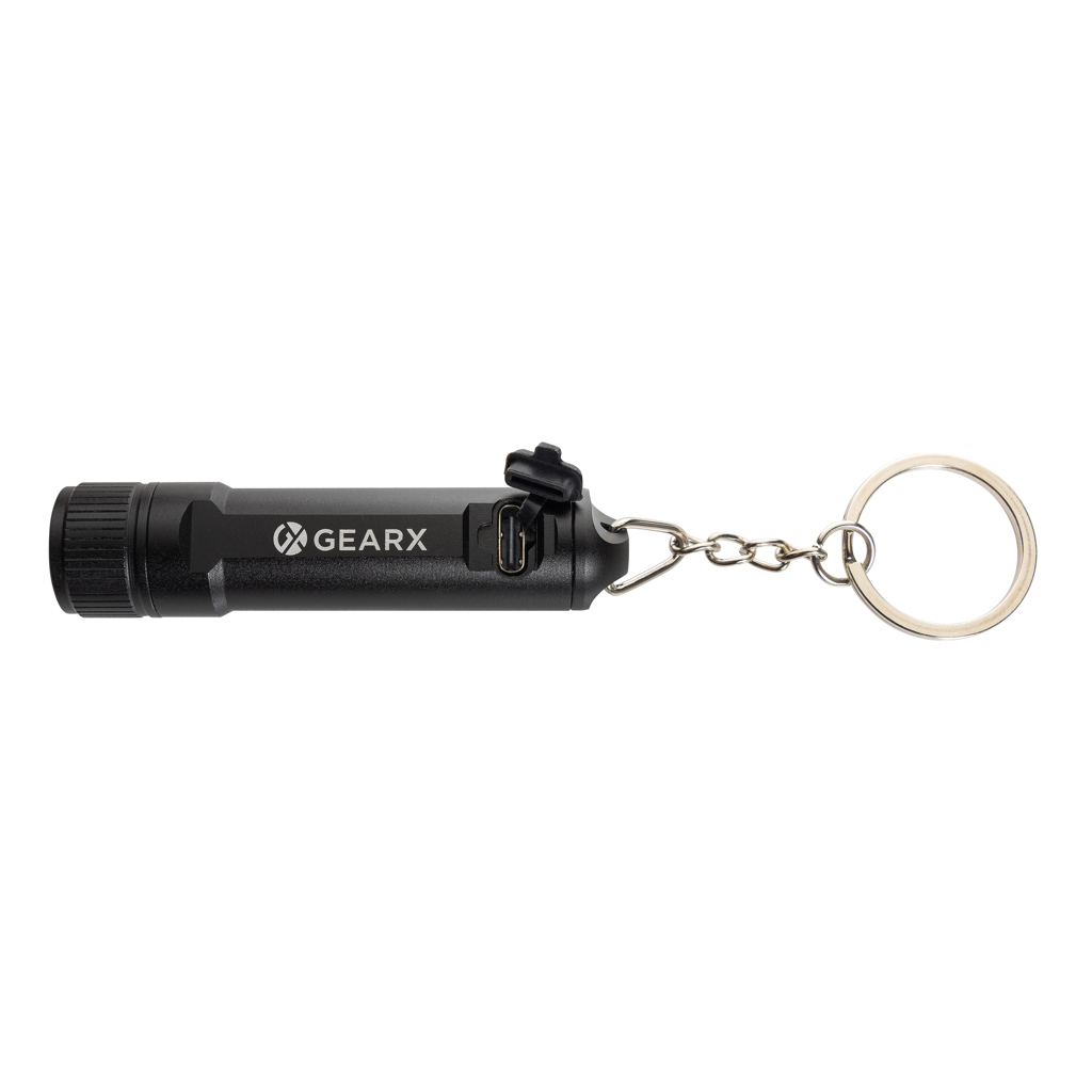 Linterna llavero ultra brillante y recargable Gear X