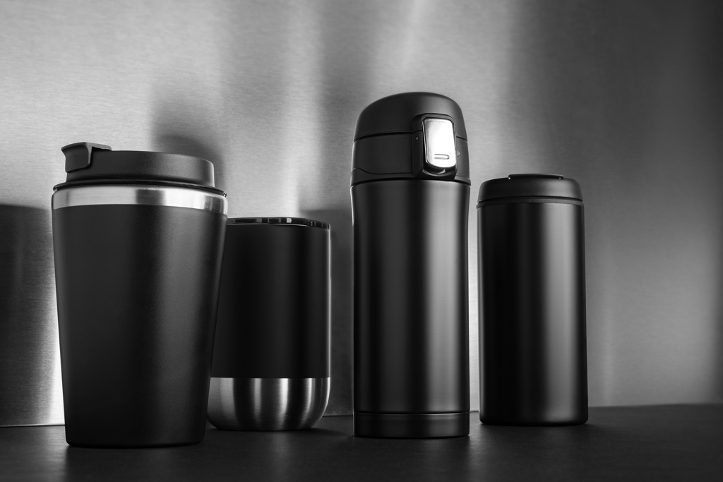 Taza de doble pared reciclado RCS Java 350 ml