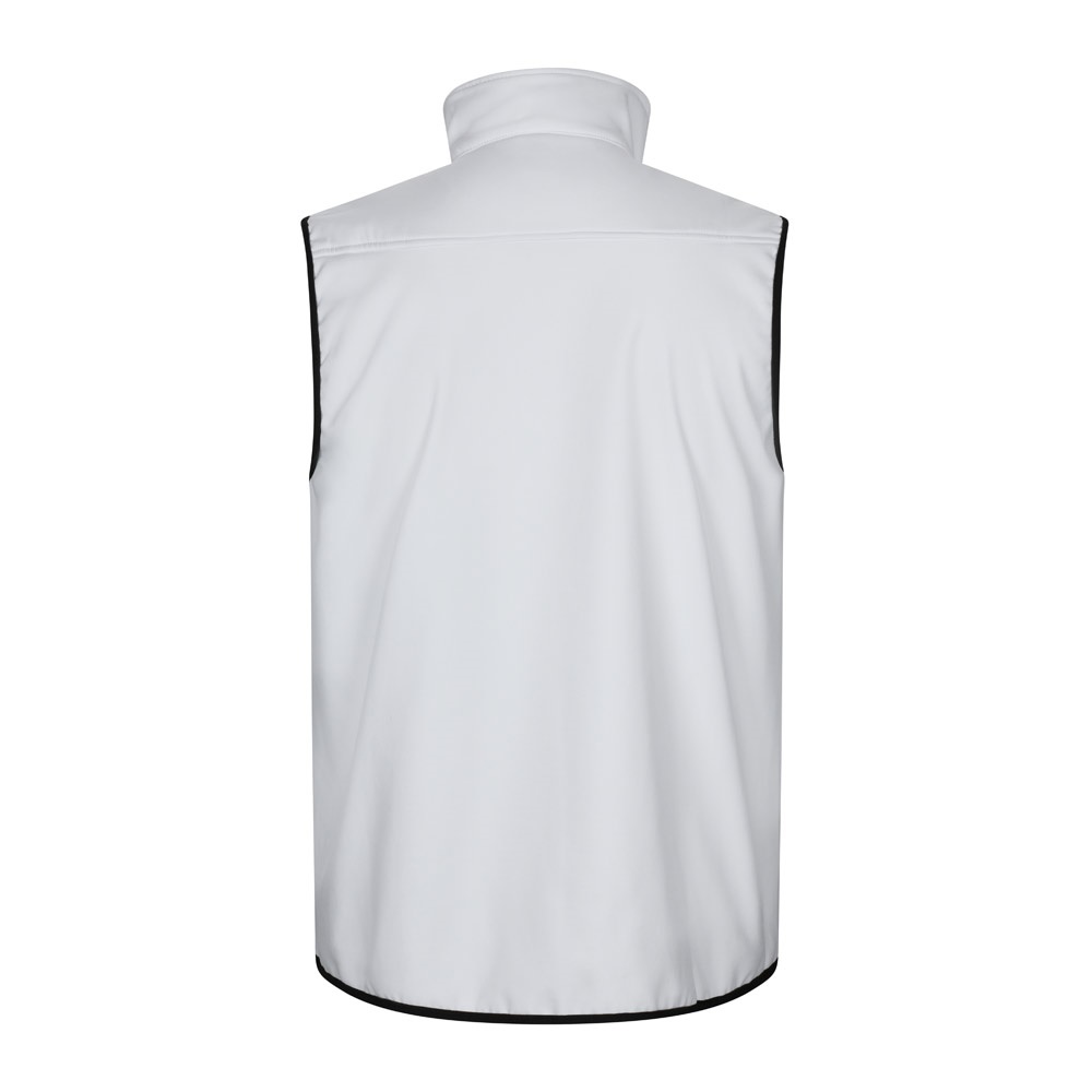 VL VARUNA. Chaleco soft shell (280g/m²), con forro polar, en poliéster (94%) y elastano (6%)