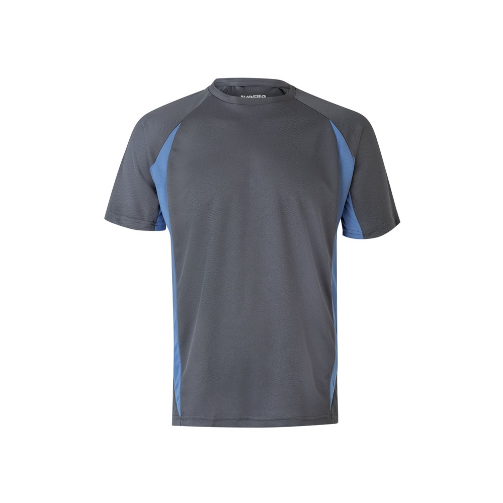 VL SLAYER. Camiseta técnica ojo de pájaro bicolor (160g/m²), en poliéster (100%)