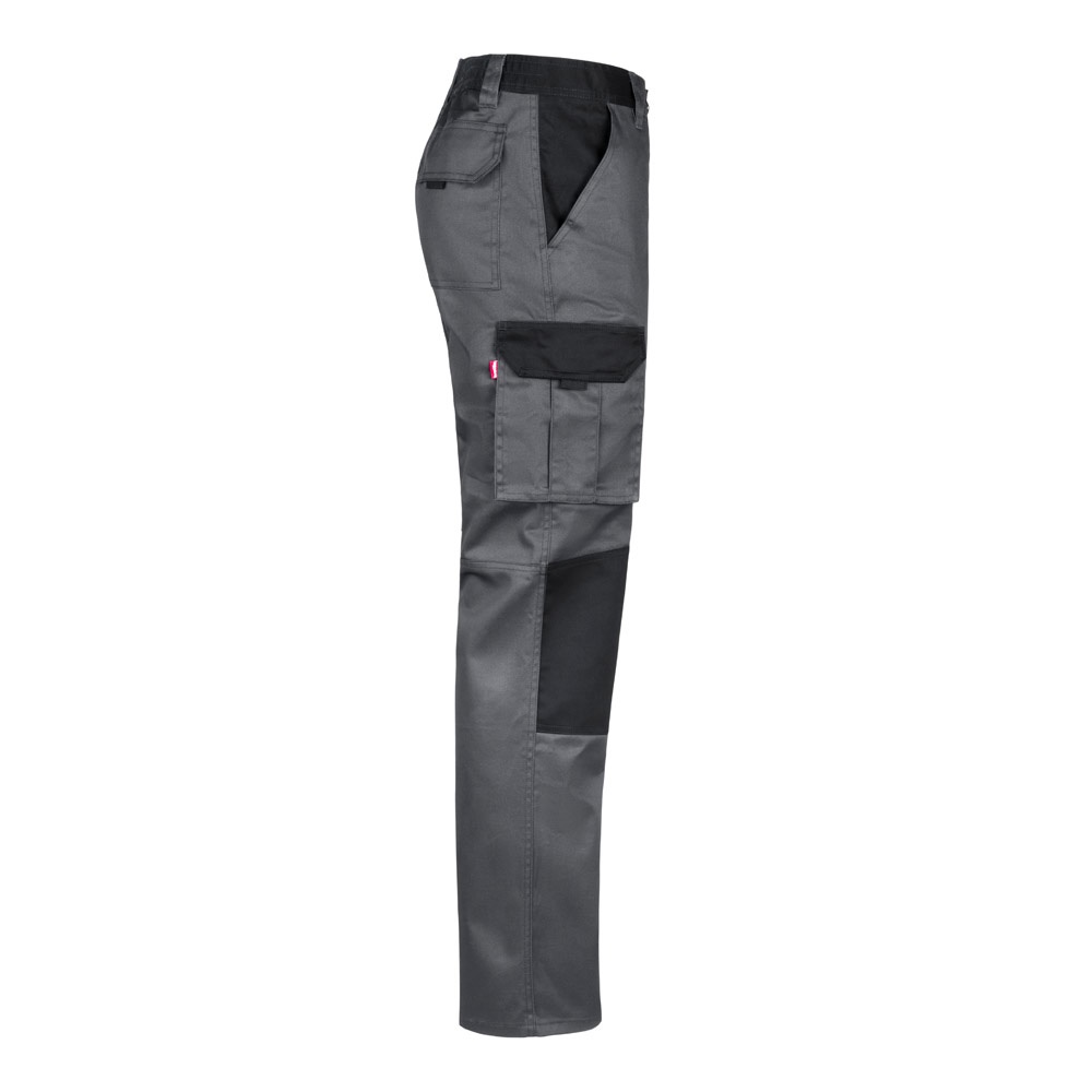 VL NJORD. Pantalón de sarga multibolsillos bicolor (240 g/m²), en algodón (35%) y poliéster (65%)