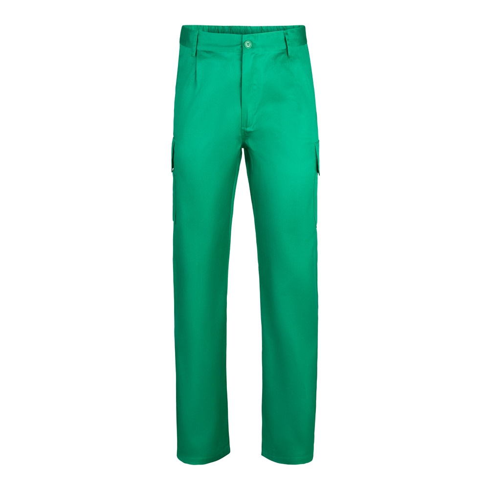 VL MABON. Pantalón multibolsillos de sarga (200g/m²), en algodón (35%) y poliéster (65%)