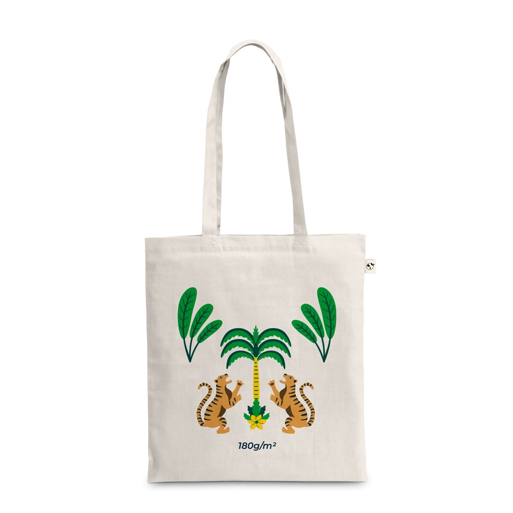 BEJA. Bolsa 100% algodón reciclado (180 g/m²)