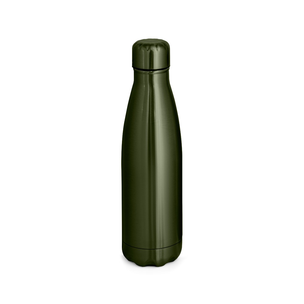 SHOW METALLIC. Botella de acero inoxidable con acabado metalizado mate 510 mL