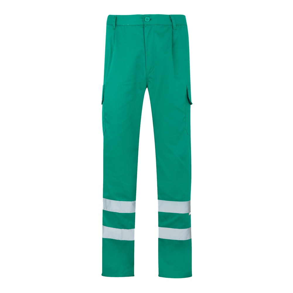 VL ASCLEPIUS. Pantalón multibolsillos de sarga (200g/m²), en algodón (35%) y poliéster (65%)