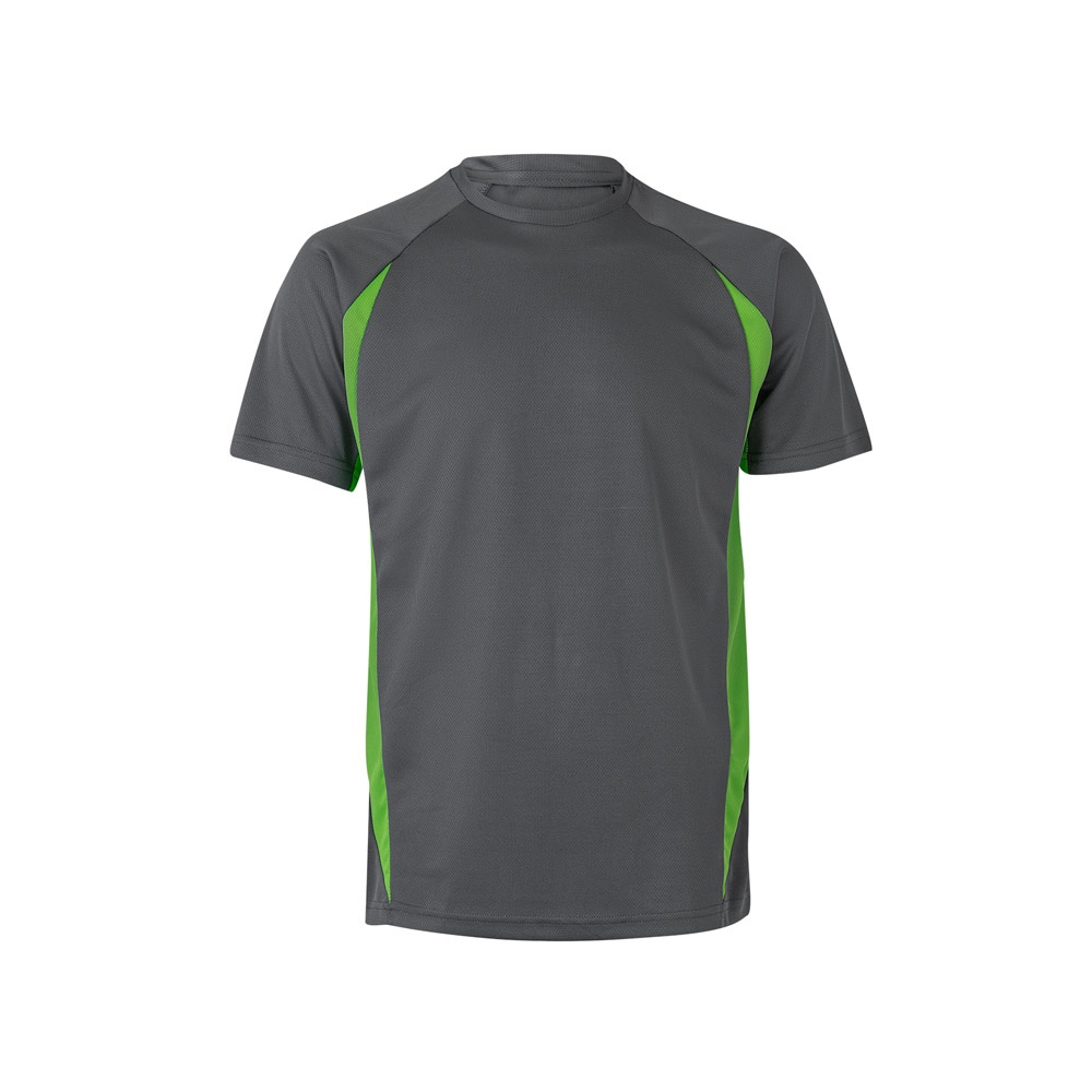 VL SLAYER. Camiseta técnica ojo de pájaro bicolor (160g/m²), en poliéster (100%)