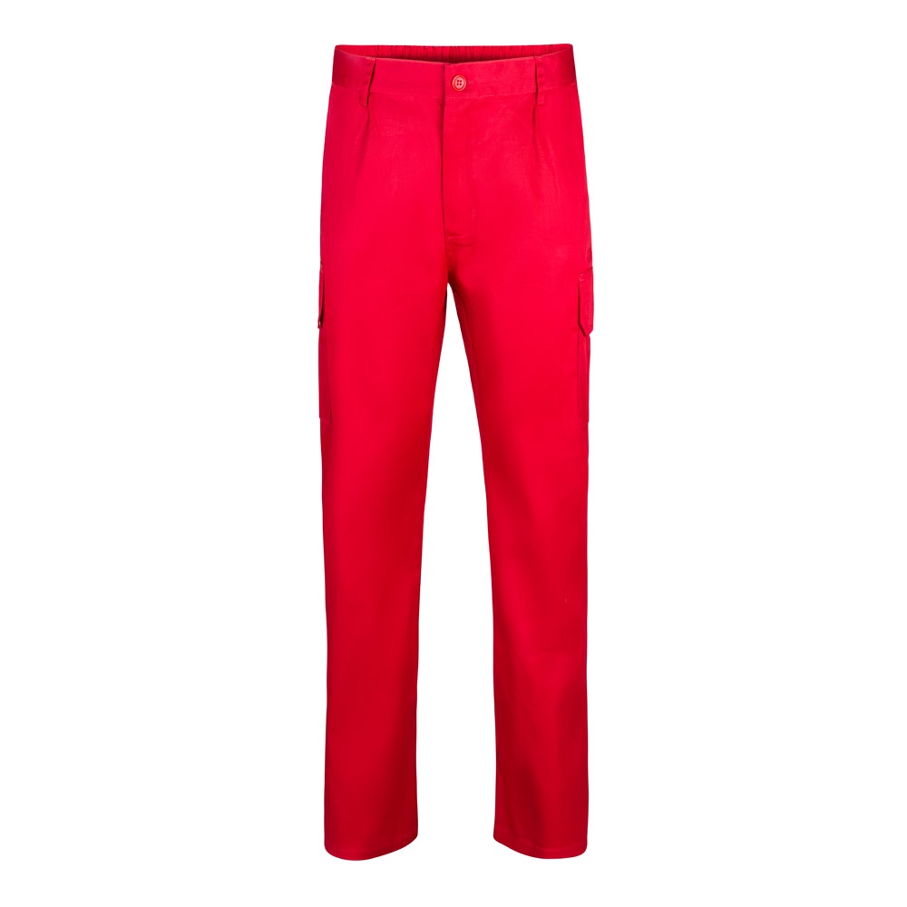 VL MABON. Pantalón multibolsillos de sarga (200g/m²), en algodón (35%) y poliéster (65%)