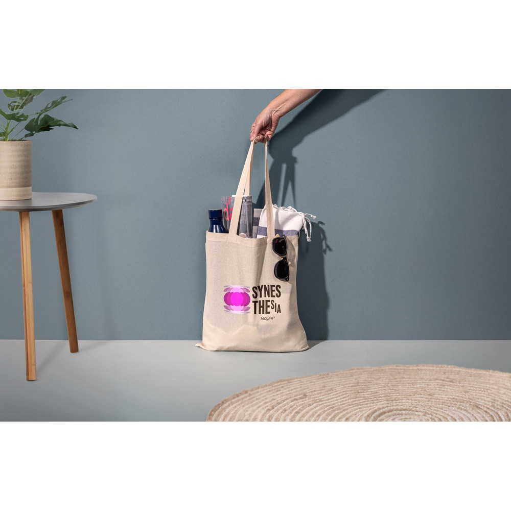 GIZA. Bolsa 100% algodón reciclado (140 g/m²)