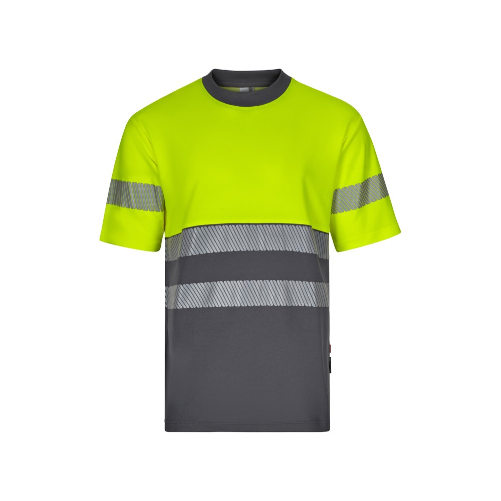 VL BASTET. Camiseta de piqué bicolor (150g/m²), en algodón (55%) y poliéster (45%)
