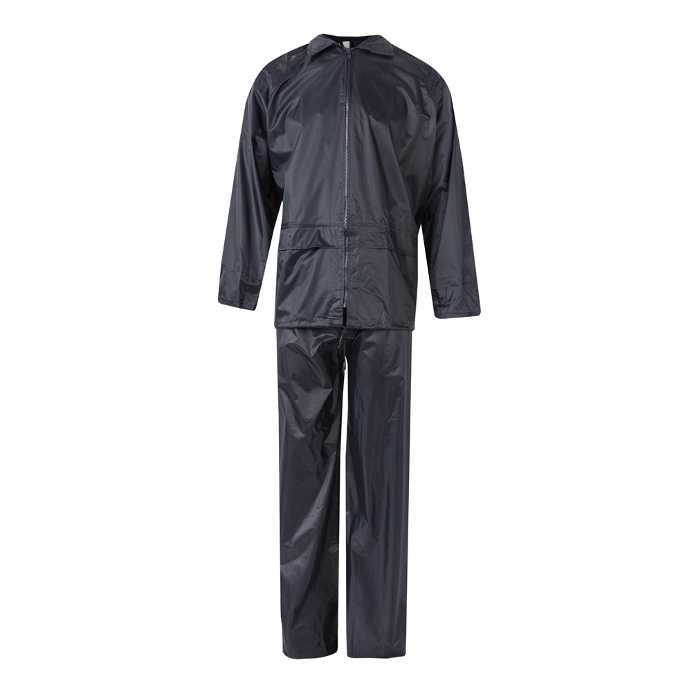 VL SEDNA. Traje de lluvia (225g/m²), de dos piezas en poliéster (100%) con revestimiento de PVC