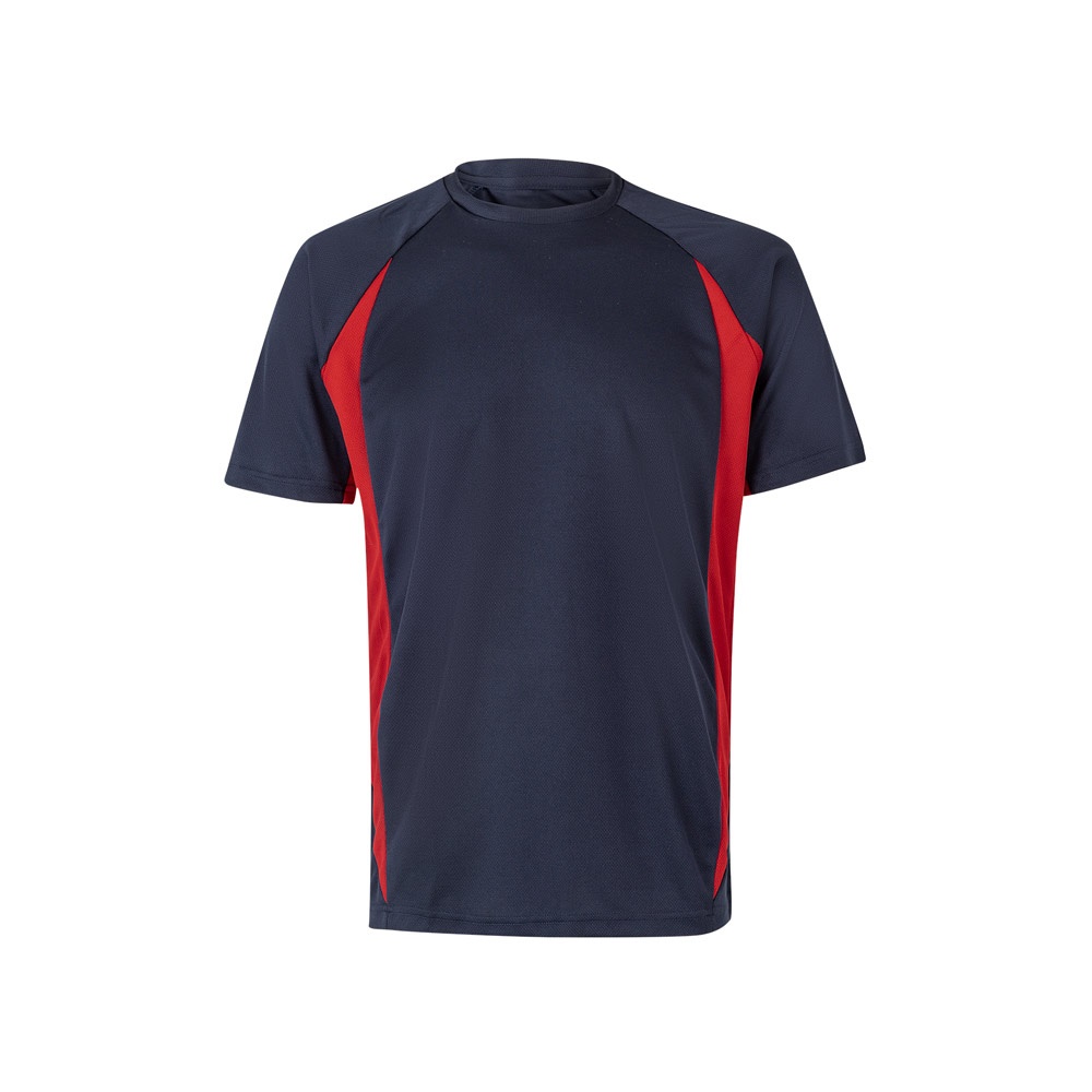 VL SLAYER. Camiseta técnica ojo de pájaro bicolor (160g/m²), en poliéster (100%)