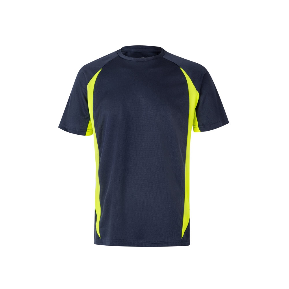 VL SLAYER. Camiseta técnica ojo de pájaro bicolor (160g/m²), en poliéster (100%)