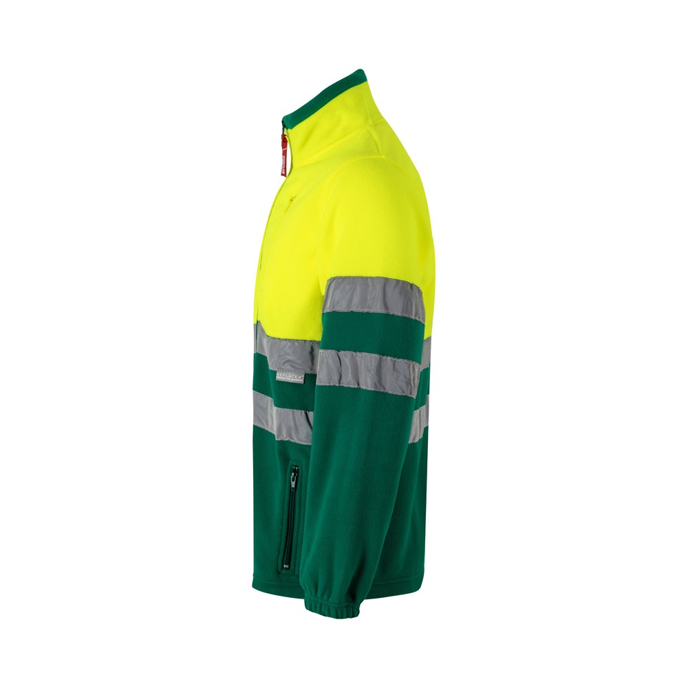 VL EROS. Chaqueta polar bicolor (280 g/m²), en poliéster (100%)