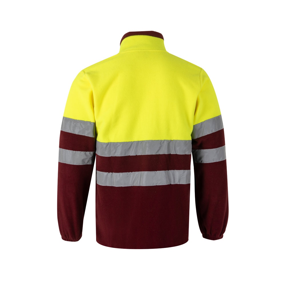 VL EROS. Chaqueta polar bicolor (280 g/m²), en poliéster (100%)