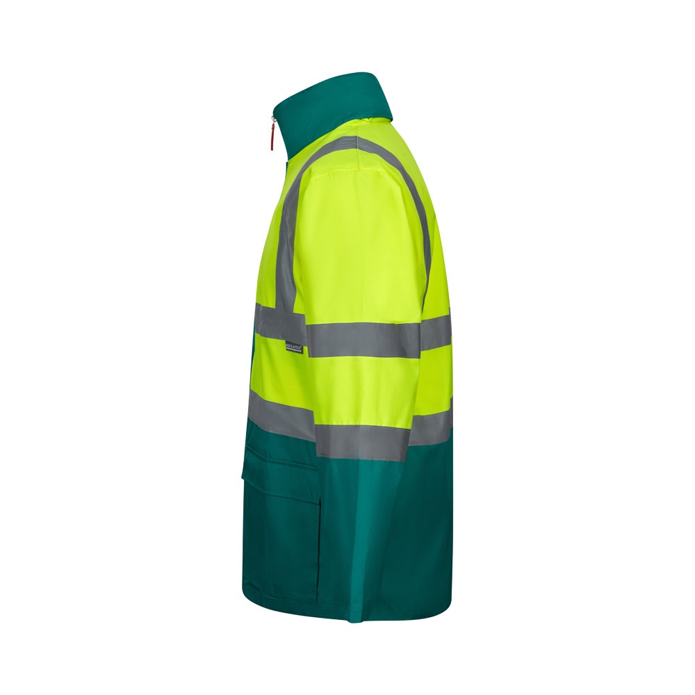 VL JUNO LARGE. Parka 4 en 1 bicolor (180g/m²), en poliéster (100%) con revestimiento de PU