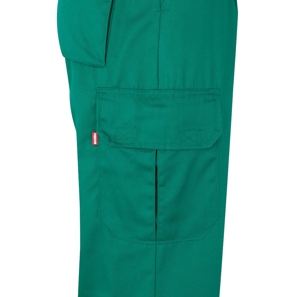 VL POSEIDON. Pantalón de sarga multibolsillos bicolor (210 g/m²), en algodón (20 %) y poliéster (80 %)