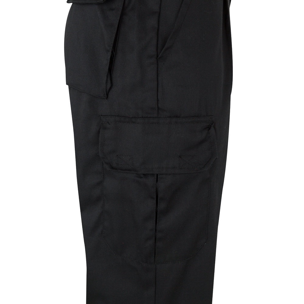 VL POSEIDON. Pantalón de sarga multibolsillos bicolor (210 g/m²), en algodón (20 %) y poliéster (80 %)