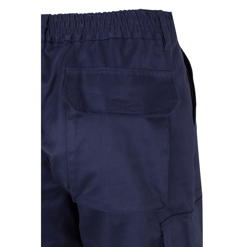 VL POSEIDON. Pantalón de sarga multibolsillos bicolor (210 g/m²), en algodón (20 %) y poliéster (80 %)