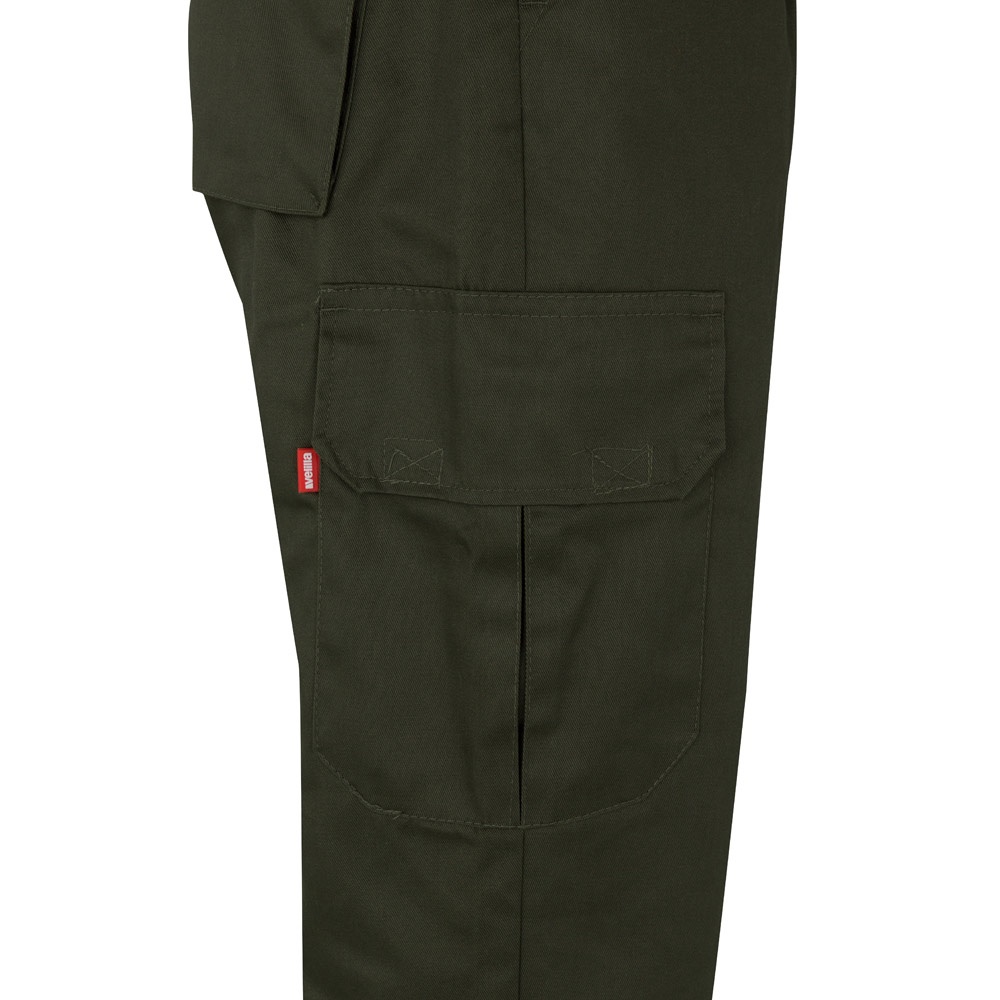 VL POSEIDON. Pantalón de sarga multibolsillos bicolor (210 g/m²), en algodón (20 %) y poliéster (80 %)