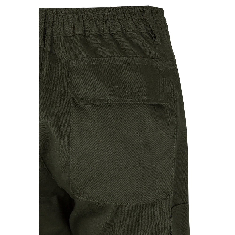 VL POSEIDON. Pantalón de sarga multibolsillos bicolor (210 g/m²), en algodón (20 %) y poliéster (80 %)