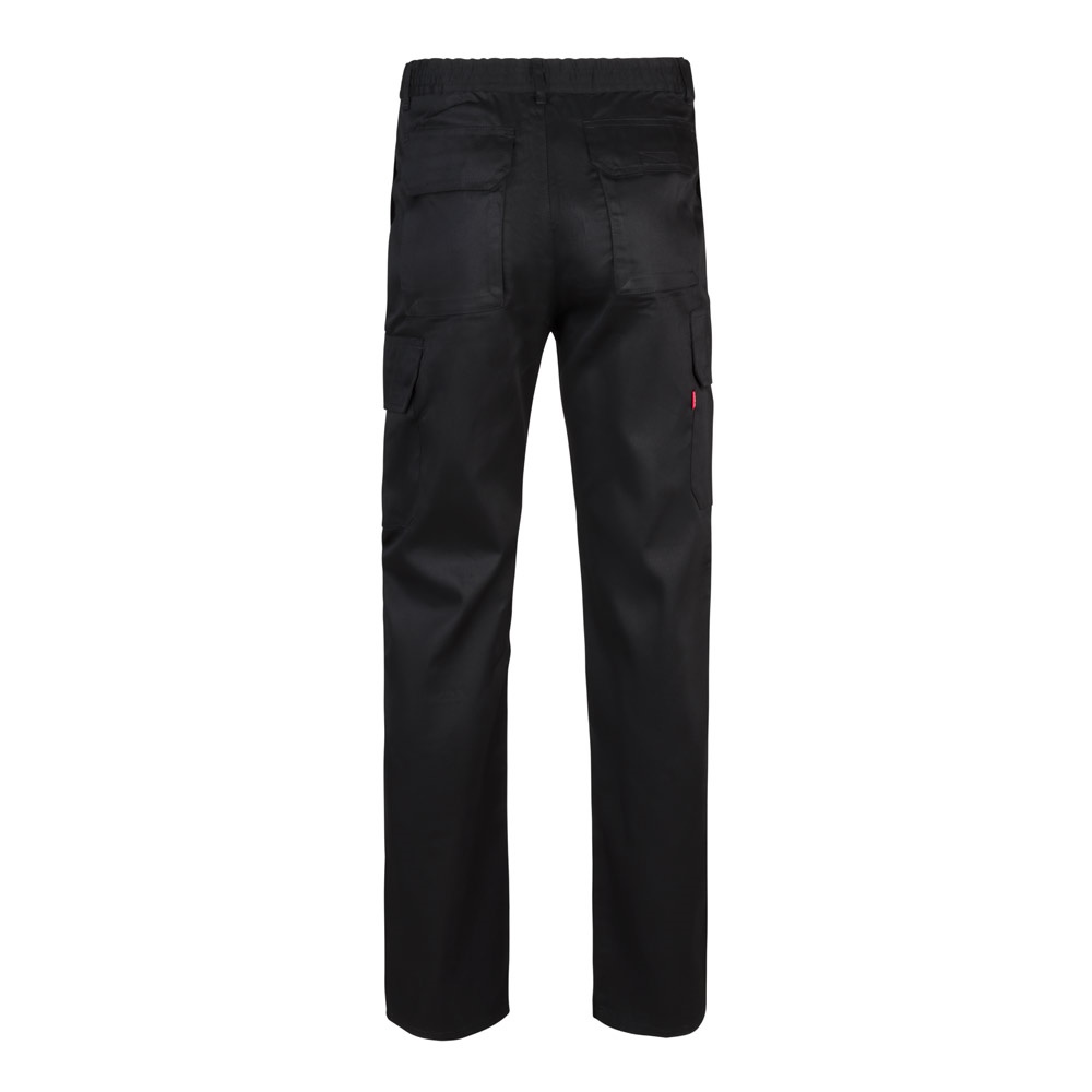 VL MABON. Pantalón multibolsillos de sarga (200g/m²), en algodón (35%) y poliéster (65%)