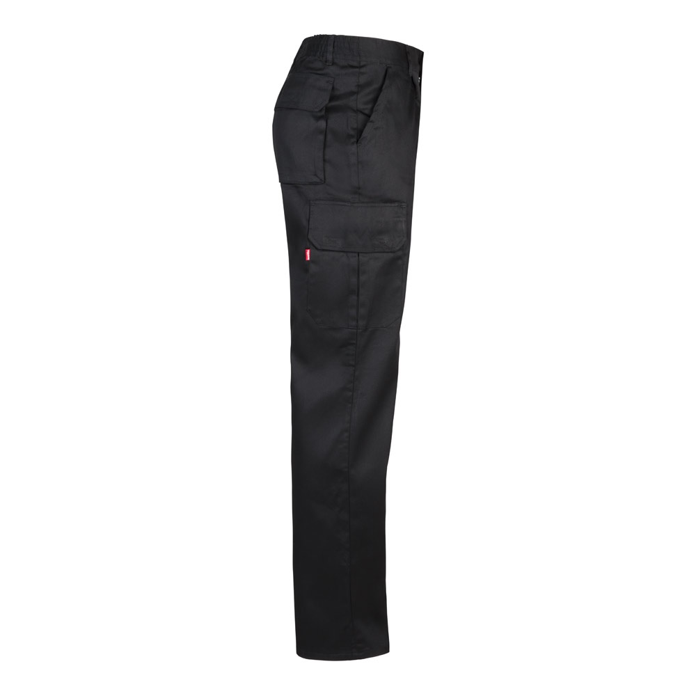 VL MABON. Pantalón multibolsillos de sarga (200g/m²), en algodón (35%) y poliéster (65%)