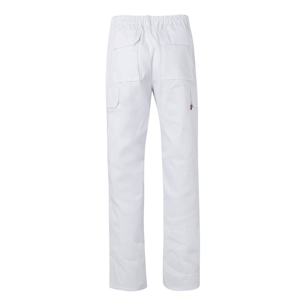 VL MABON. Pantalón multibolsillos de sarga (200g/m²), en algodón (35%) y poliéster (65%)