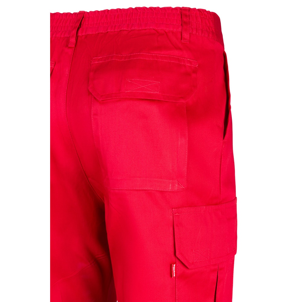 VL MABON. Pantalón multibolsillos de sarga (200g/m²), en algodón (35%) y poliéster (65%)