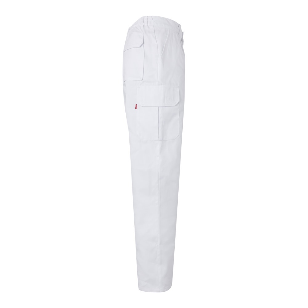 VL MABON. Pantalón multibolsillos de sarga (200g/m²), en algodón (35%) y poliéster (65%)